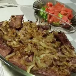 Baked Liver with Onions and Butter