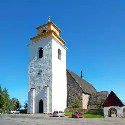Църковният квартал в Гамелстад