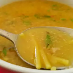 Супа пасирани картофи с фиде