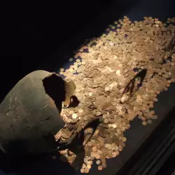 Ten Tons of Coins Discovered in Ancient Tomb