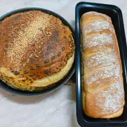 Домашни хлебчета в два варината