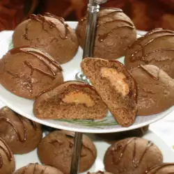 Какаови сладки с фъстъчен пълнеж