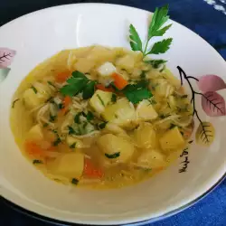 Сгряваща супа с праз