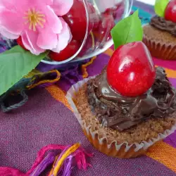 Кексчета с шоколад и череши