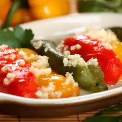 Stuffed Peppers with Cottage Cheese