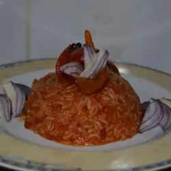Ориз Басмати с бейби моркови