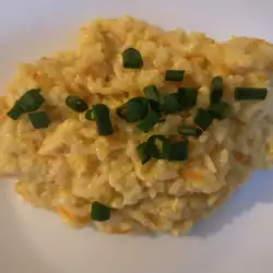 Ориз на тиган с яйца