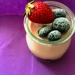 Cheese Desserts with Skyr in Jars