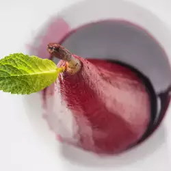 Круши с вино