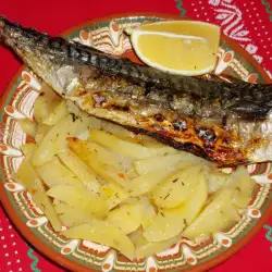 Картофи на фурна с риба