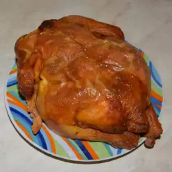 Печено пиле в хартия за печене