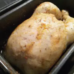 Пиле, печено в хлебопекарна