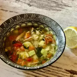 Chicken Soup with Lots of Vegetables