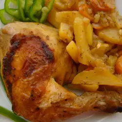 Oven-Cooked Chicken in Marinade