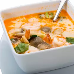 Супа от скариди и риба