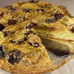 Fruit Cake with Plums
