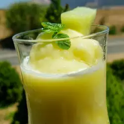 Refreshing Melon and Pineapple Sorbet