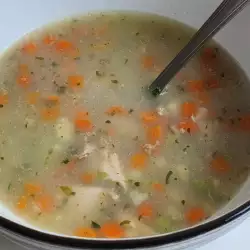 Супа с грах и пилешко
