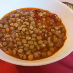 Супа леща по гръцки (с гръцки подправки)
