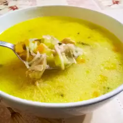 Pileća supa sa fidom i celerom