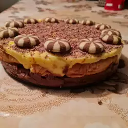 Puding torta sa kroasanima i bananom