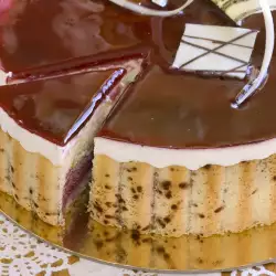 Баварска торта с шоколад и мента