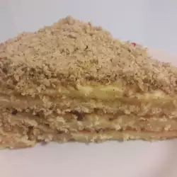 Бабината торта с орехи