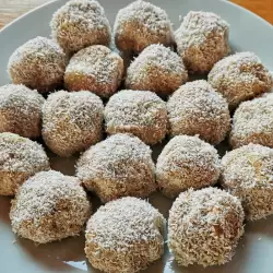 Веган кокосови бонбони Рафаело