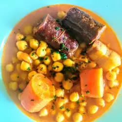 Chickpea Stew with Sausage
