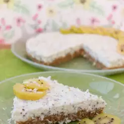 Диетична лимонова торта с извара