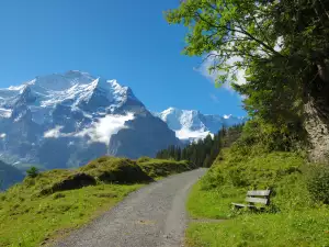 Най-красивите планини в света - Снимка Юнгфрау в Швейцария