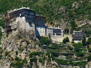 Най-красивите манастири по света - Снимка Света Гора - Атон