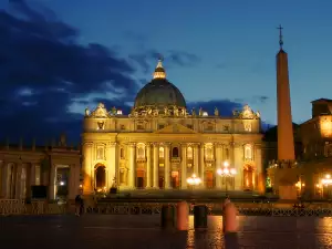 Най-красивите църкви по света - Снимка Базиликата Св. Петър в Рим