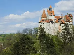 Средновековни замъци и крепости - Снимка Граф Дракула - Замъкът Бран в Румъния