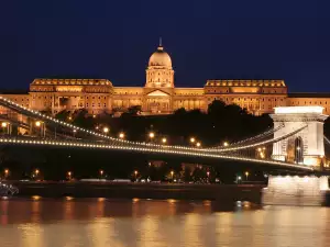 Река Дунав в Будапеща
