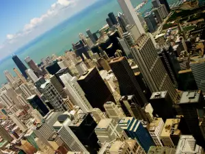 Небостъргачи - Снимка Чикаго Център
