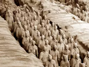 Исторически Забележителности - Снимка Теракотената армия в Китай