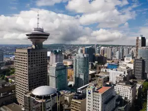 Небостъргачи - Снимка Ванкувър - Изглед