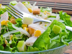 Green Salat with Lettuce