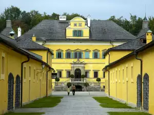 Най-красивите дворци в света - Снимка Хелбрун в Залцбург