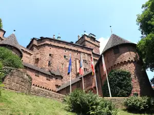 Средновековни замъци и крепости - Снимка Замъкът Кьонигсбург във Франция