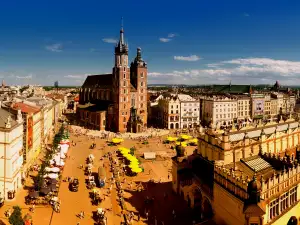 Романтични градове - Снимка Центъра на Краков