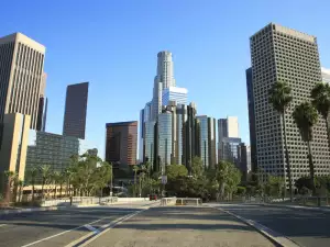 Небостъргачи - Снимка Лос Анджелис Даунтаун