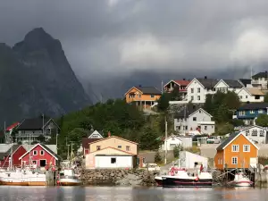Екзотични острови - Снимка Лофотенските острови в Норвегия