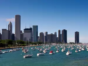 Небостъргачи - Снимка Пристанището Монро в Чикаго
