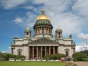 Най-красивите църкви по света - Снимка Исаевски Събор в Санкт Петербург