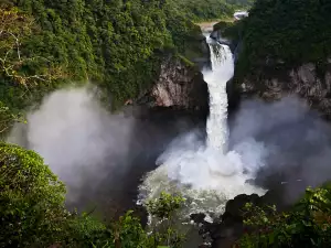 Най-красивите водопади в света - Снимка Водопад Сан Рафаел в Еквадор