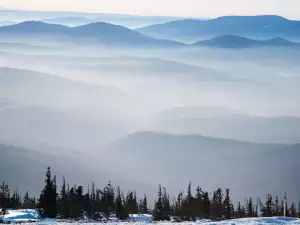 Най-красивите планини в света - Снимка Смоуки Маунтинс в САЩ