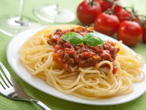 Bolognese spaghetti