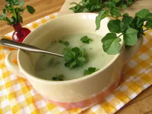 Watercress soup